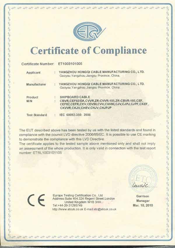 CE產品國際認證